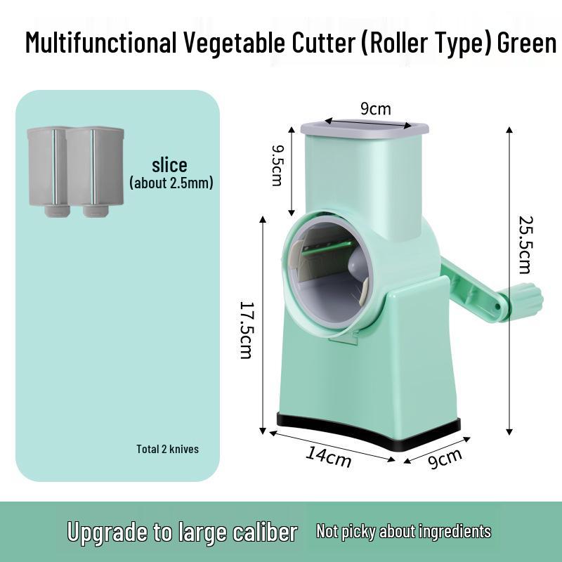 Multifunctional Hand-Cranked Vegetable Slicer & Grater 2025 Model