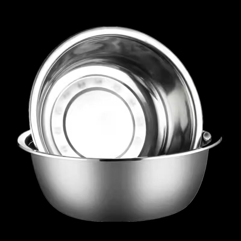 Bingyue Lebensmittelqualität 304 Extra Dicke Edelstahl Schüssel