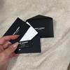 Used SAINT LAURENT PARIS YSL Round Zipper Long Wallet Black