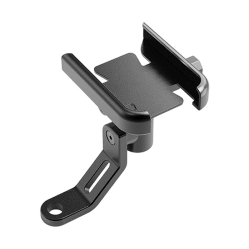 

Aluminum Phone Holder With Secure Locking Mechanism 360 Adjustable Vibration Proof Designs Rack for Motorcycle Bike