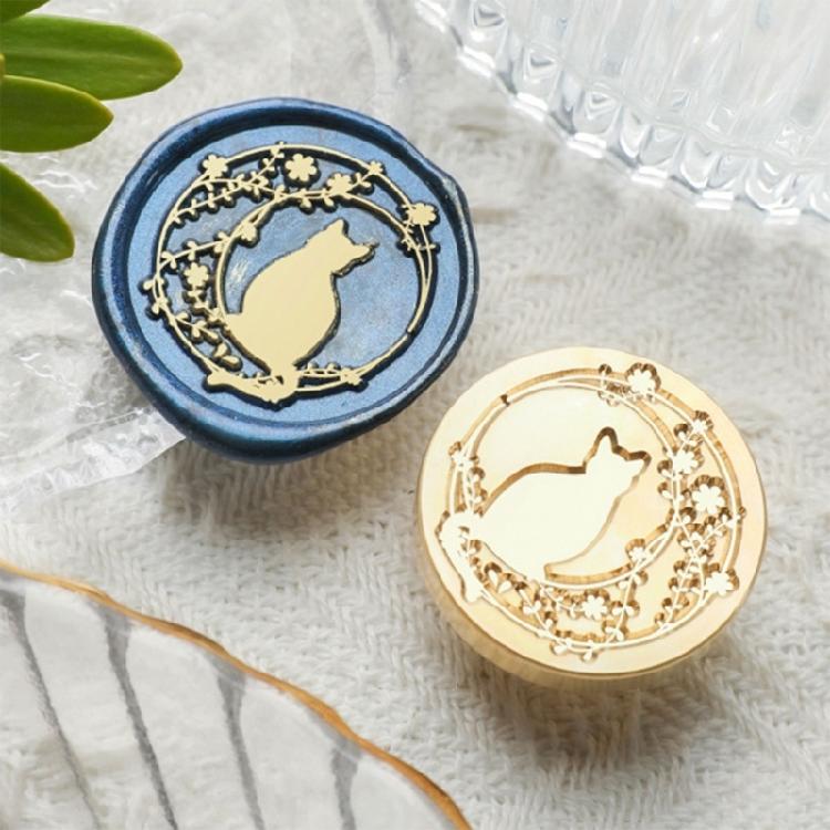 Butterfly Wax Seal Stamp Brass Head Animal Series Sealing Waxed Stamp for Photo Invitation Card Scrapbooking Decoration