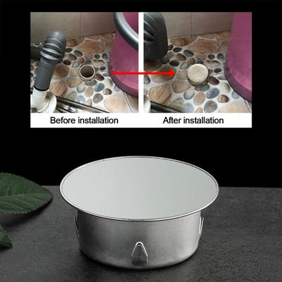 Stal nierdzewna Korek do rury kanalizacyjnej Wkładany Typ zapobiegający zapachom Zapobiegający zatykaniu Uszczelniająca pokrywa Ochrona przed owadami 50-150mm Korek do rury deszczowej