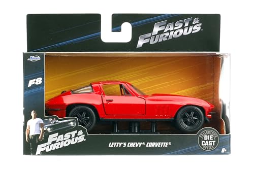 JADA TOYS 1/32 Scale Fast & Furious Letty's Chevy Corvette Diecast Car
