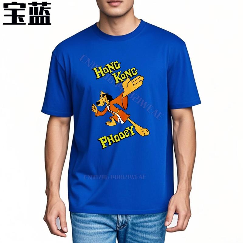 Funny t-shirt Breathable Basic T Shirt Hong Kong Phooey Cartoon Design Adult Oversized Tshirt Classic Plus Size Tshirt Quick dry