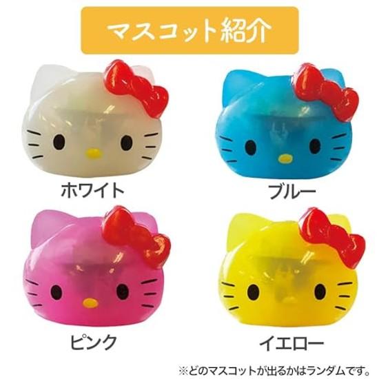 Glowing bath ball featuring Sanrios Hello Kitty. Character additive children suitable boys girls includes toy.