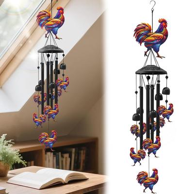 Charmants Carillons à Vent Poule: Décoration de Jardin Touchante & Carillon Éolien Idée Mélodique Pour le Jardin et les Occasions Spéciales