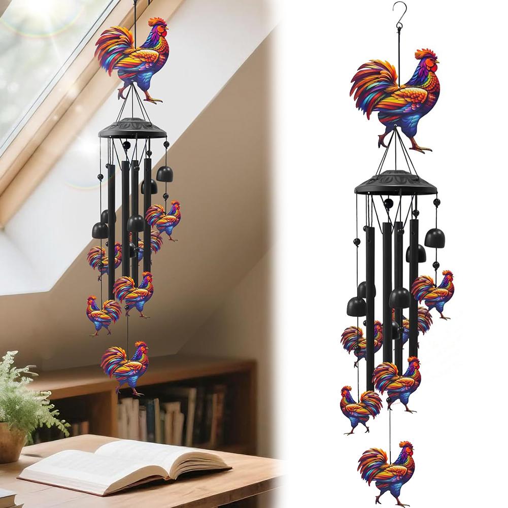 Affascinanti Campanelli a Vento con Galline: Decorazione Giardino Sincera & Campanella a Vento Melodica per Giardino e Occasioni Speciali