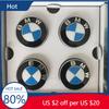 Nové 4 ks 56mm 68mm Plovoucí středové krytky kol Pro BMW G11 G12 G30 G31 G32 G38 G01 G08 G02 G05 F45 F46 F52 F48 F49 F39 Auto Ac