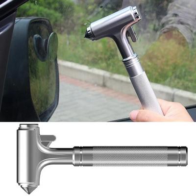 3-in-1 Wolframstahl Auto-Sicherheitshammer Notfall-Fensterbrecher mit Sicherheitsgurtschneider und Glasbrecher Fluchtwerkzeug