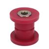Control Arm Bushing Set for Front Suspension Service, with Flanged Polyurethane Bodies and Metal Center Hardware