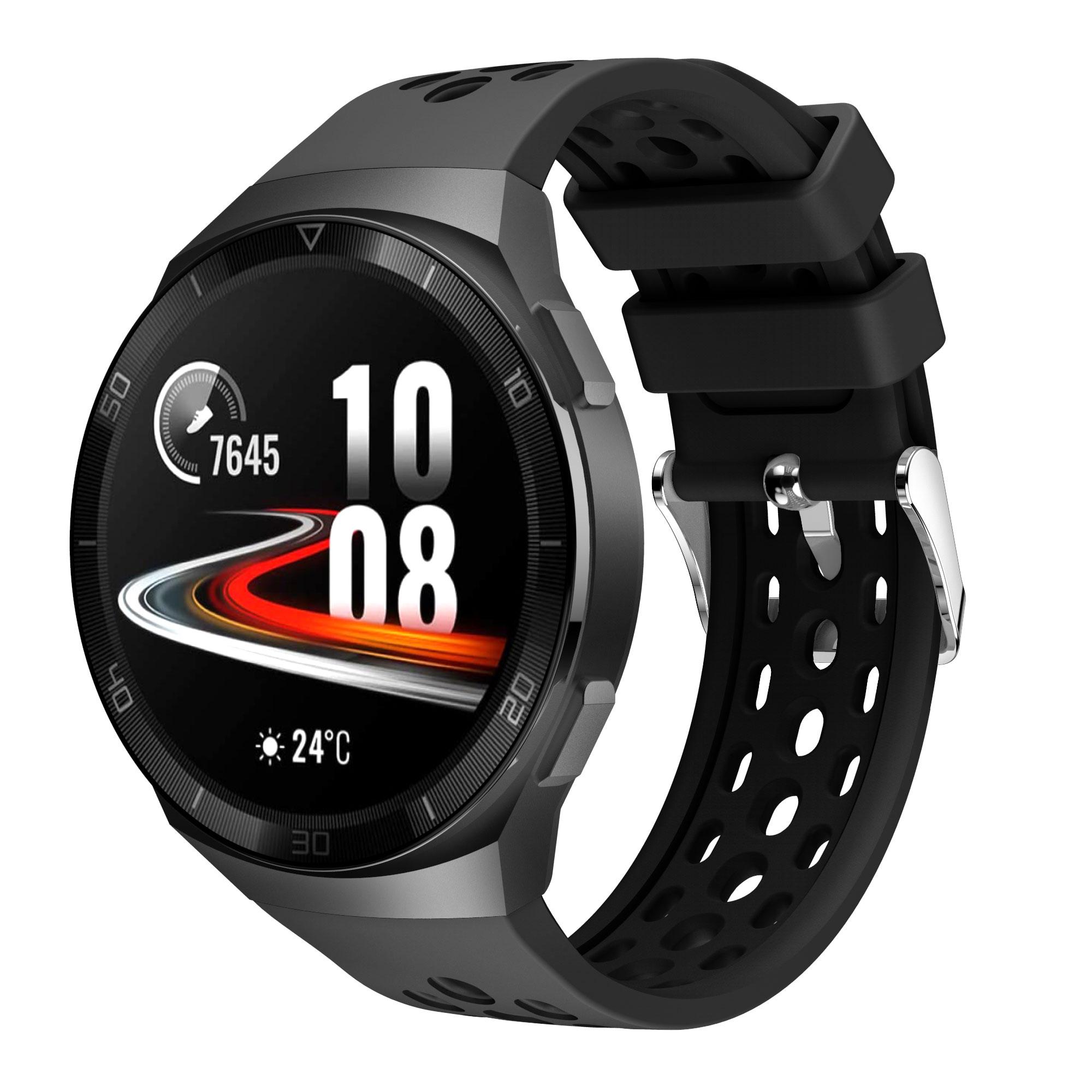 

Dual Color Soft Silicone Watch Strap for Huawei Watch GT 2e White/Black