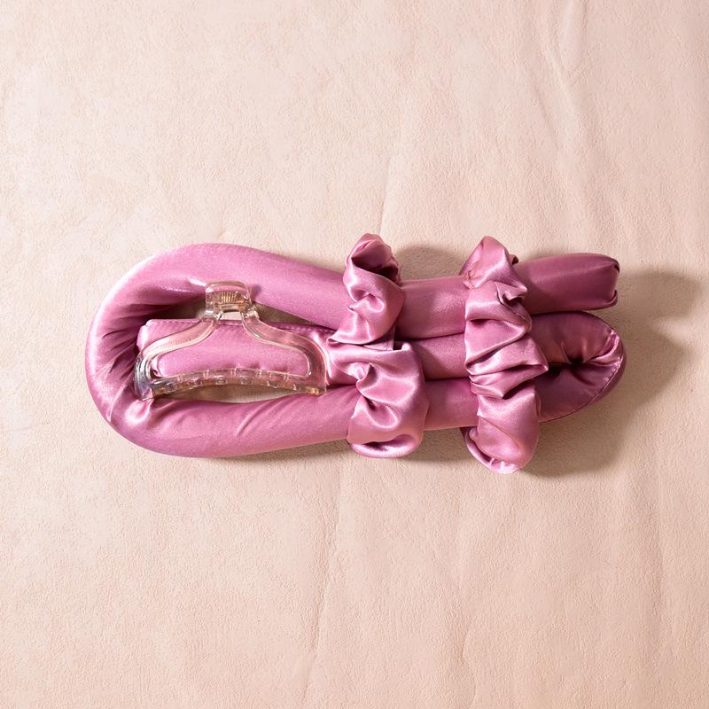 Heatless Foam Sleep Curler for Gentle, Big Waves