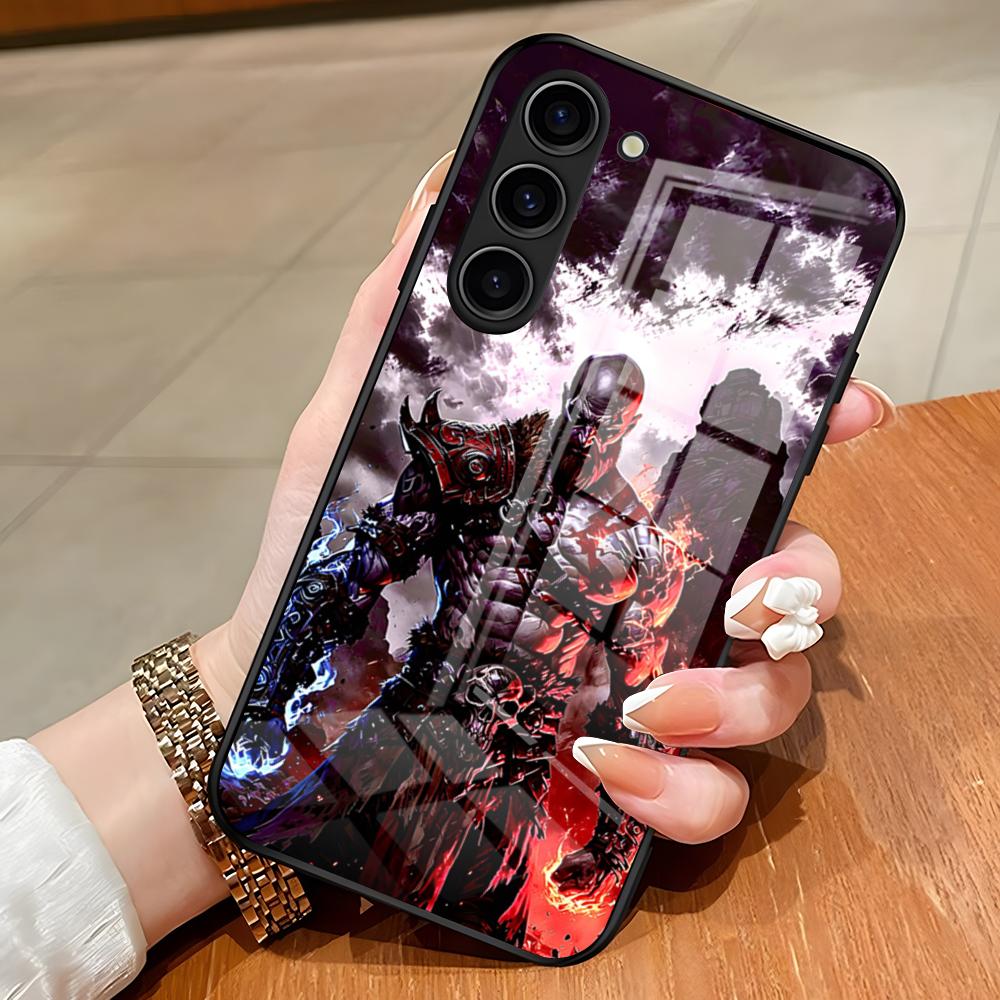 War God Kratos Phone Case For Samsung S26 S25 Edge Ultra S23 S22 S21 S20 Ultra Plus S24 Fe A54 A53 A25 Glass Cover