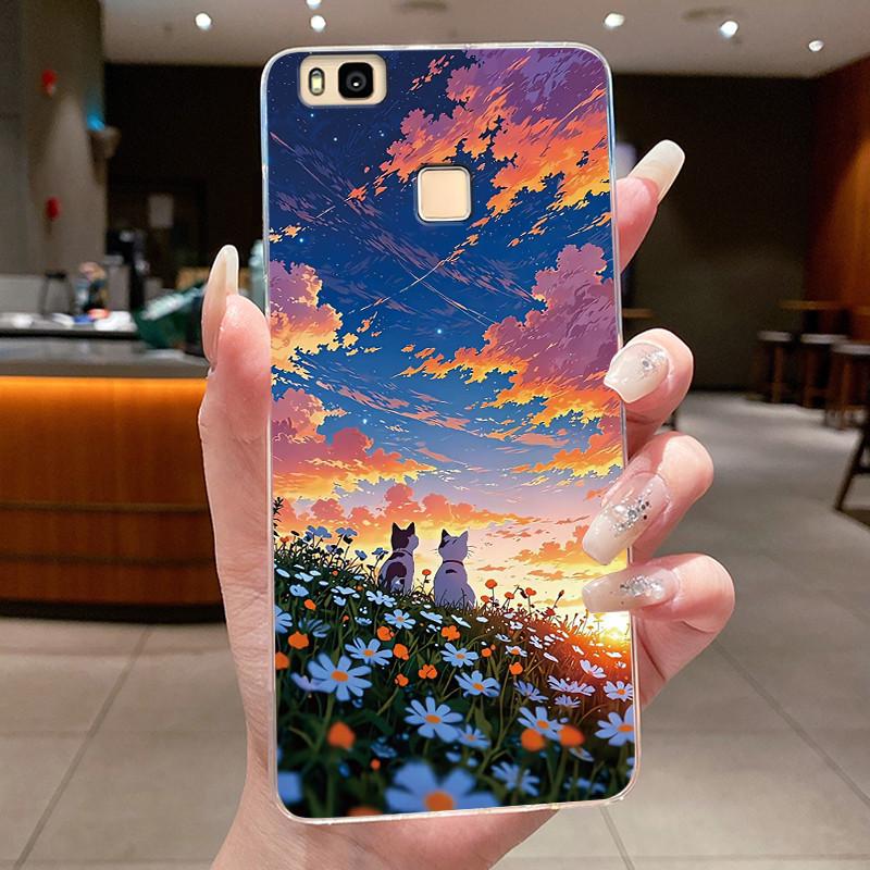 Casing For Huawei P9 Lite 2016 Case VNS-L31 VNS-L21 Luxury Cute Cool Boys Girls Transparent Back Cover For Huawei P9Lite Shell