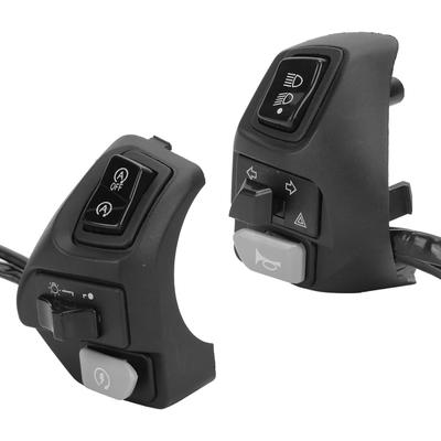 2 Peças Interruptor de Guidão Botão de Buzina Farol Baixo Alto Substituição para Aerox 155 125, Guidão de Motocicleta