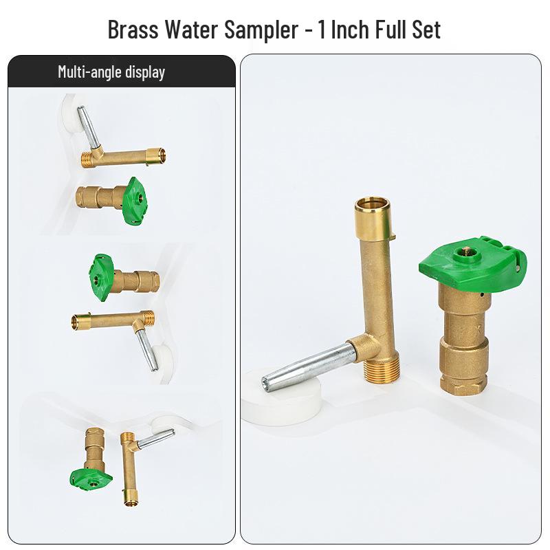 All-Copper Explosion-Proof 6-Point 1-Inch Quick Water Collector for Garden Irrigation