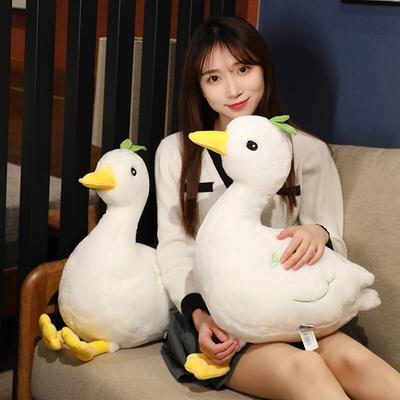 Kawaii plyšové husí panenky Krásné zvířecí kachnička Peluche Hračky Měkký polštářek Dětské Dívky Narozeniny Vánoční dárky