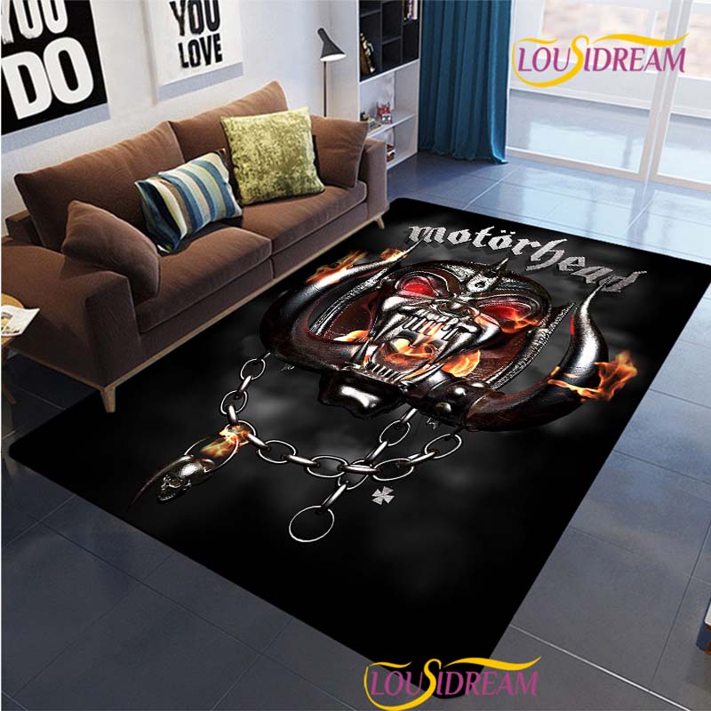 Music Band Carpet for Living Room Bedroom Rugs Kitchen Kids Door Unslip Floor Mats Birthday gift photography props Rug British