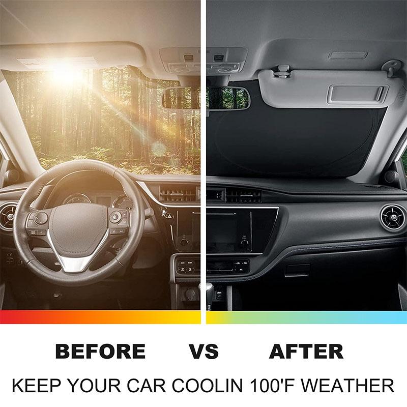 For Ford Ford Maverick 2022+ Car Styling Front Windshield Sun Shade Visor Foldable Sunshade Protector Pickup accessories