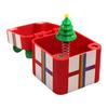 3D Printed Christmas Ornament Pop-Up Box Fidget Toy Xmas Tree Clicker Spinning Top Stress Relief Toy for Festive Desktop Decoration