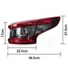 Rear Bumper Left Right Stop Brake Tail Light Outside Inside Turn Signal Warning Fog Lamp For Nissan Qashqai 2014 2015 2016-2025