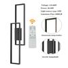 Industrial LED Wall Sconce Light with Remote Control, 18-36W Adjustable Acrylic Metal Fixture for Indoor Lighting wall decor