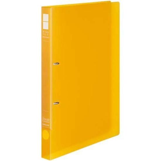 

KOKUYO Ring File Slim S Transparent Yellow A4 Length Width 27mm 10 books Japan