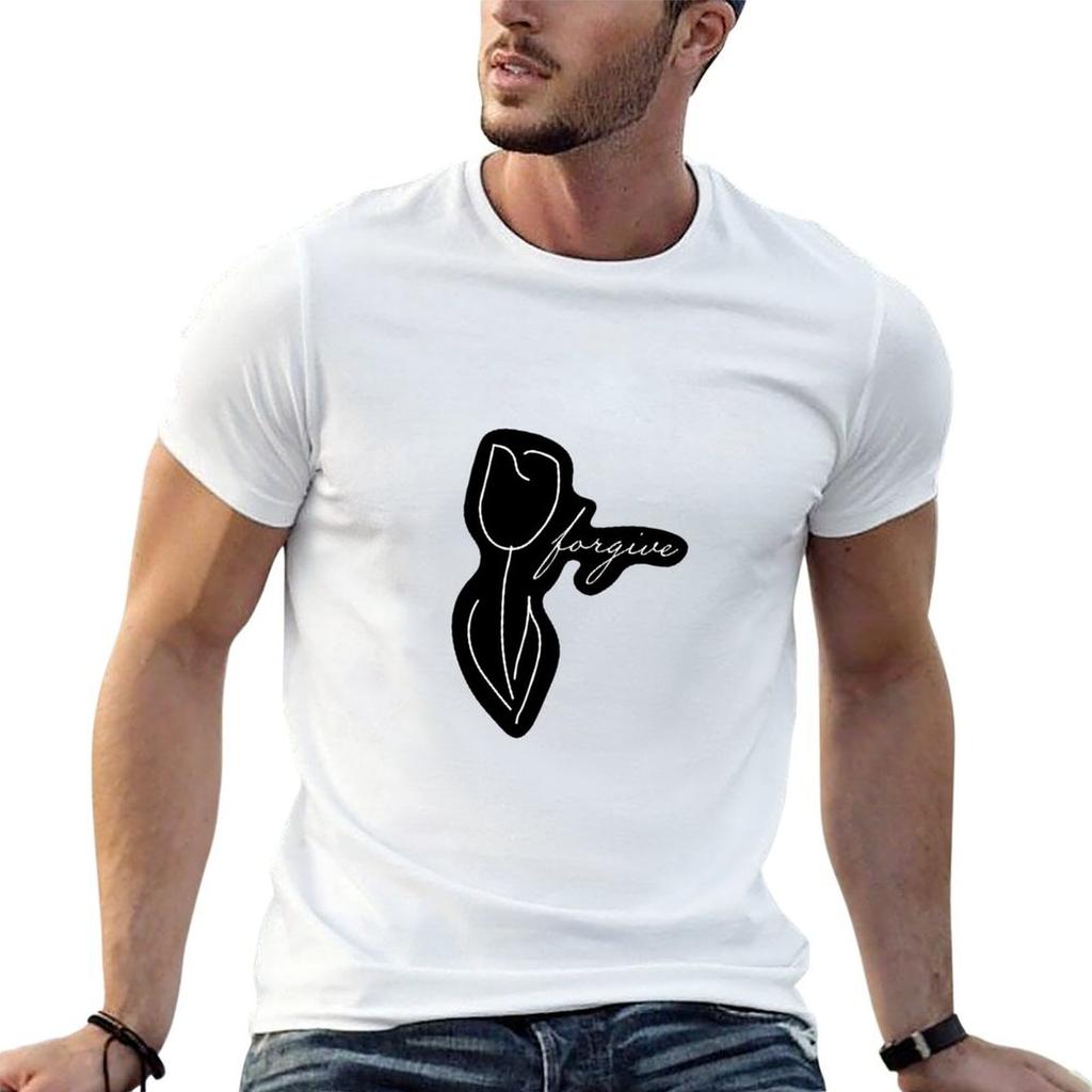 Sign Of Forgiveness (Black Background) TShirt Sublime Aesthetic Clothing Unisex T Shirts High Quality