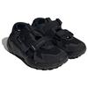 Adidas Terrex Hydroterra Non-Slip Durable Sports Sandals Unisex Sandals Black IF7596