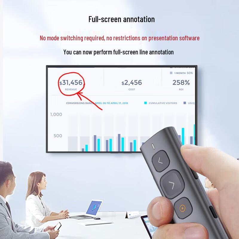 Nuowei N95 Digitální laserový prezentér Spotlight