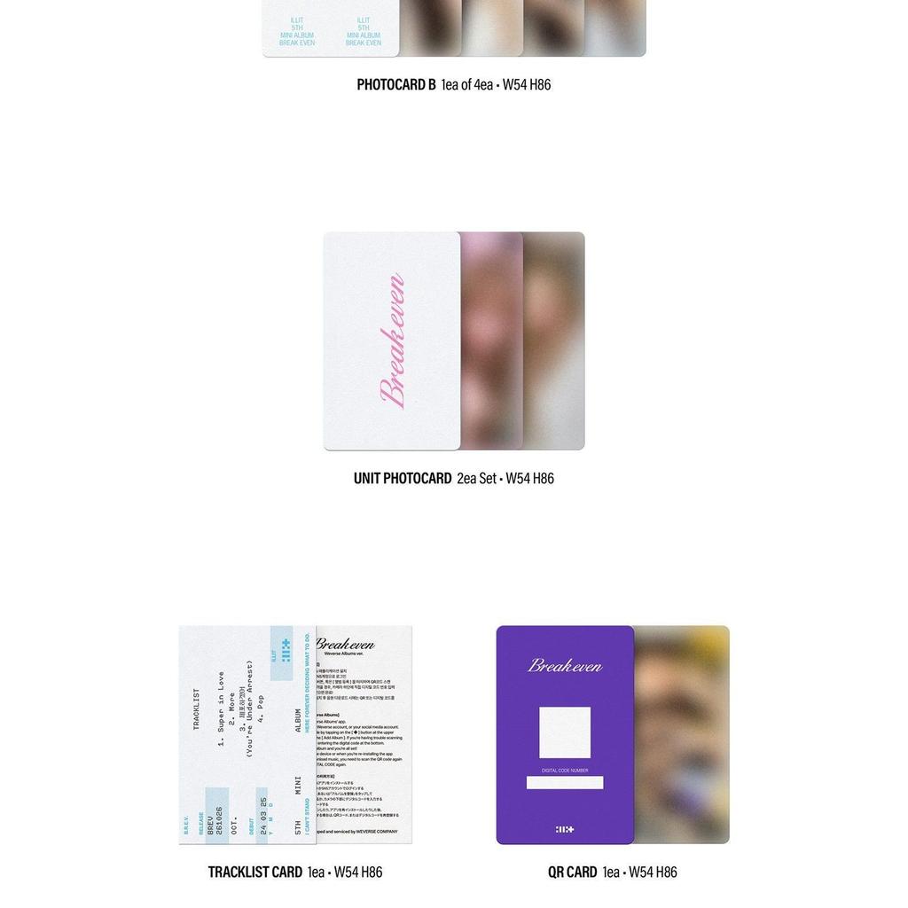 ILLIT - 'BREAK EVEN' (Weverse Albums ver.)