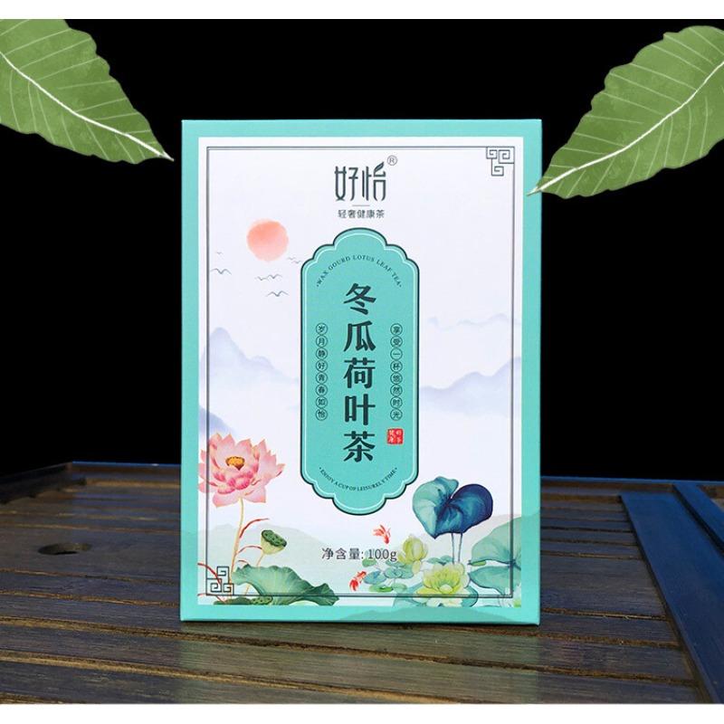 Wax Gourd Lotus Tea - Lemon Cassia Seed Hawthorn Rose Petals Herbal Blend