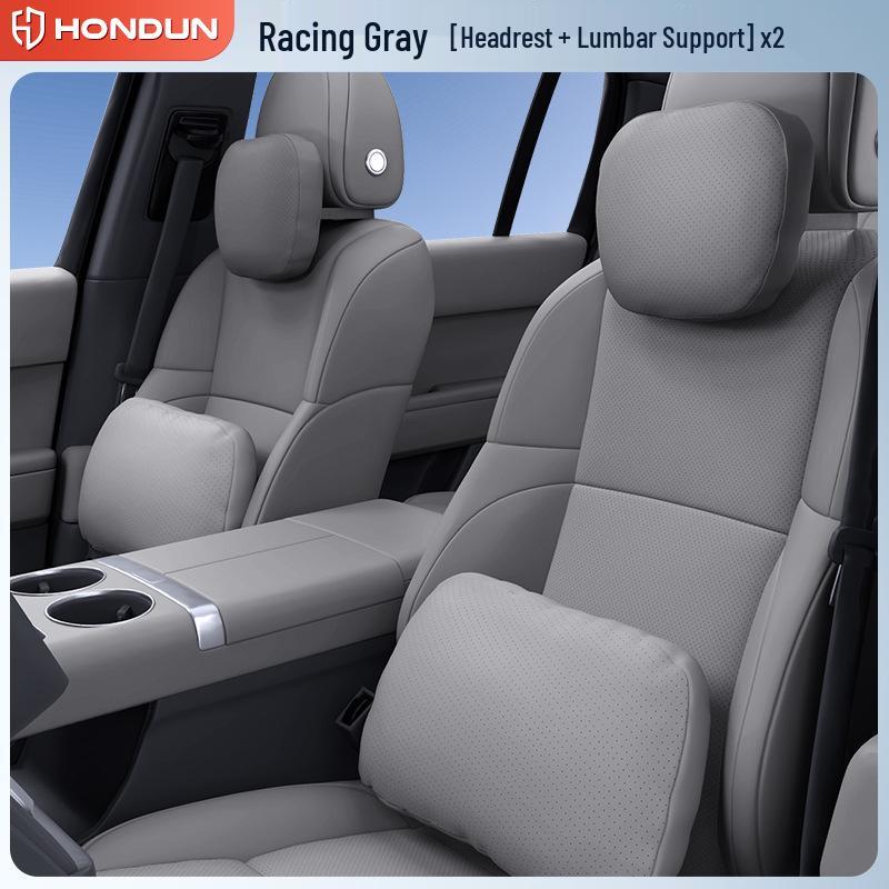 Essential Car Interior Accessories Set for Zero Run Lafa5: Headrest & Lumbar Support with Neck & Waist Protection