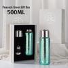 OLOEY Peacock Green Titanium Insulated Tea Bottle 500ml