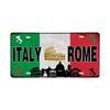 Retro Car 2D Metal Sign, Aluminum Wall Decor 15x30cm