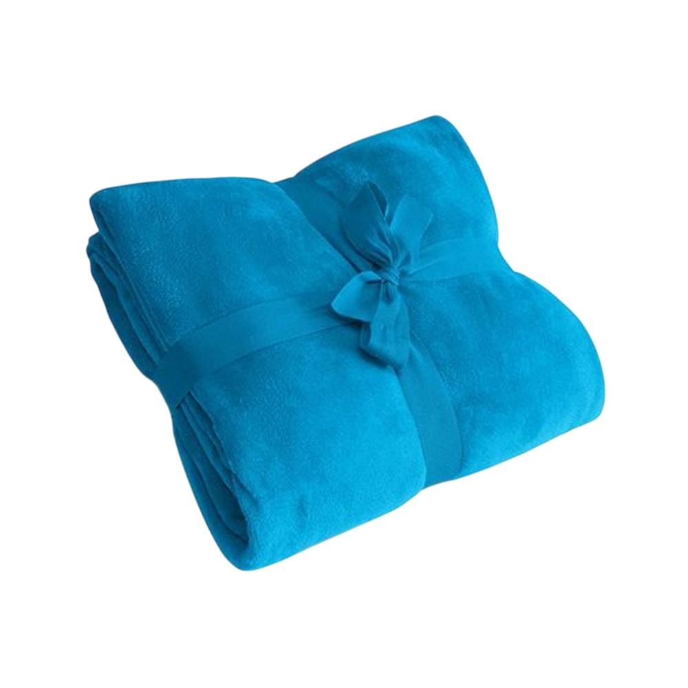 L-Merch Microflush Plain Blanket