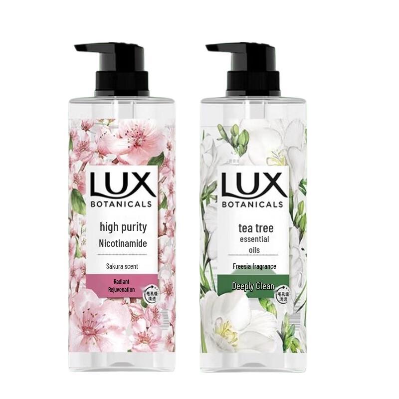 LUX Ботанический Гель для Душа с Эфирными Маслами, Набор Ароматов