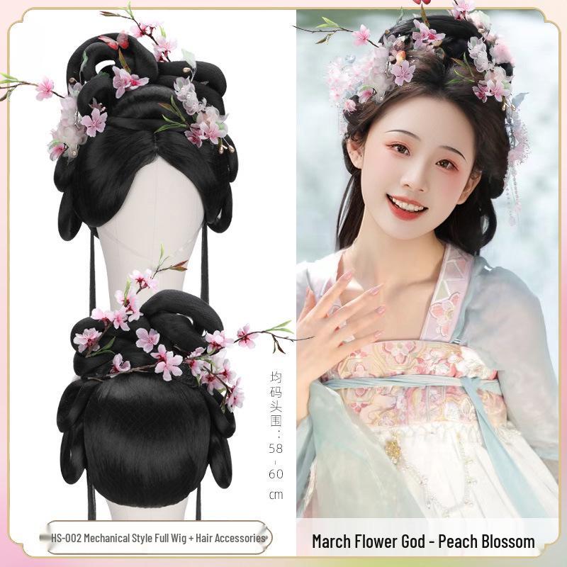 Conjunto de Peinado Doce Diosas Florales: Exquisitos Accesorios para el Cabello de Flor de Camelia de Seda