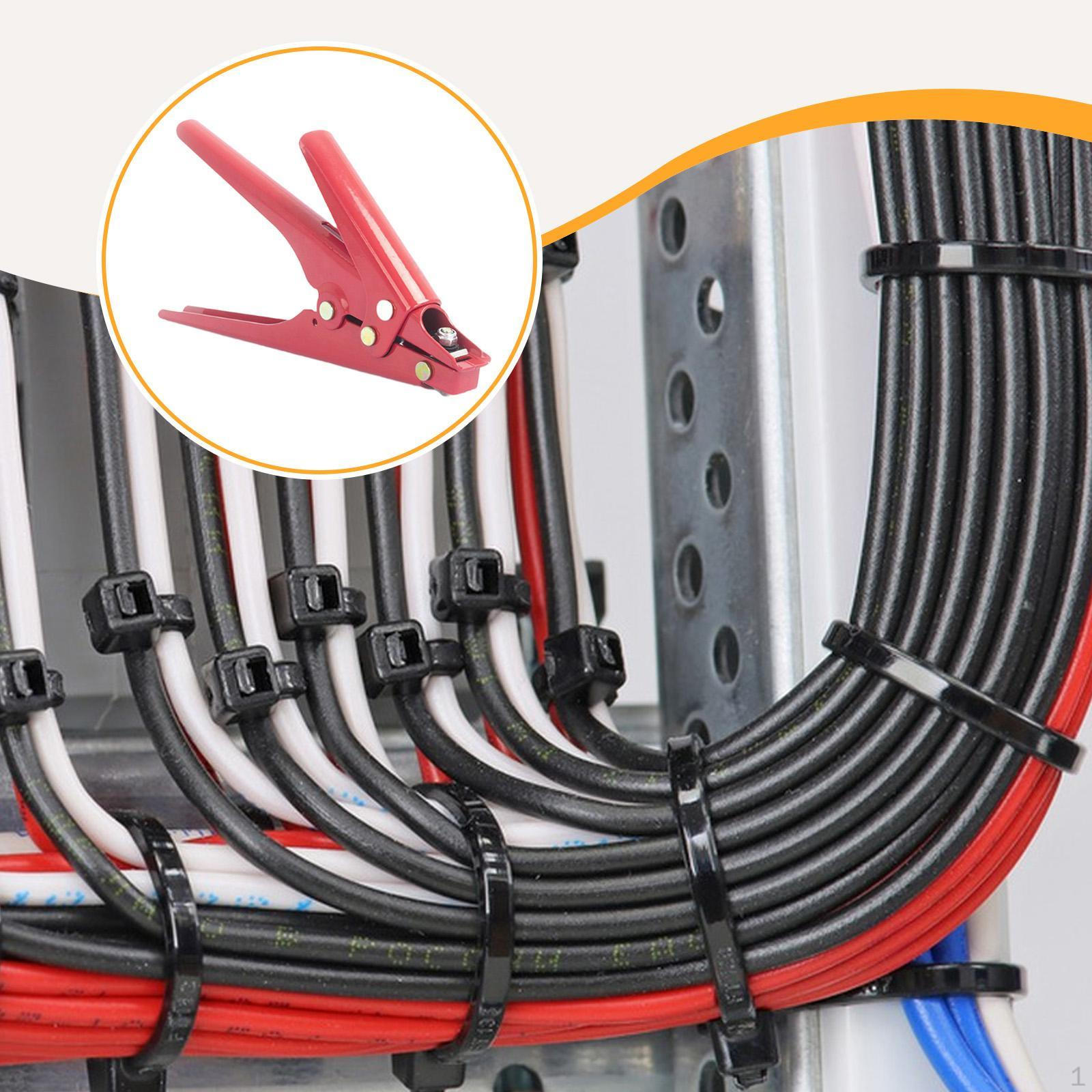

Инструмент для кабельных стяжек Автоматическая затяжка Высокоуглеродистая сталь Эргономичный Натяжение и обрезка Портативный