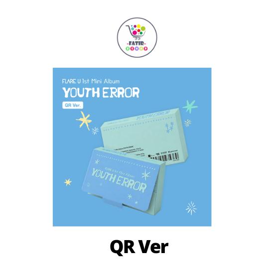 

QR Ver FLARE U 1st Mini Album YOUTH ERROR No POB