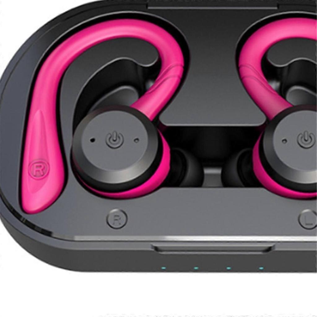 Long-Lasting Swimming Waterproof Bluetooth Headset, Dual-Wear Sports Wireless Headset, Stereo Noise