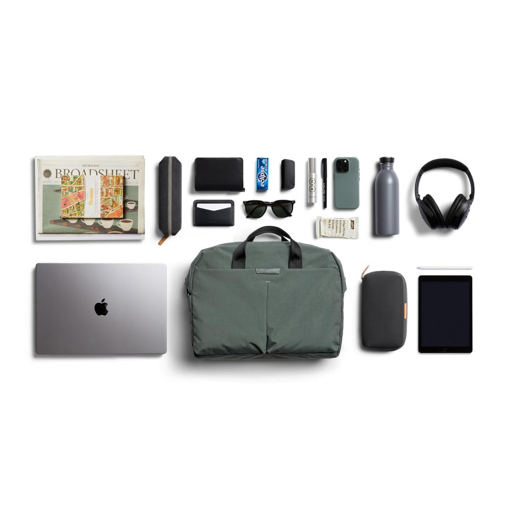 Bellroy Tokyo Work Bag, 20L Laptop Messenger Bag - Everglade