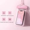 Transparent Waterproof Phone Pouch for Phones Under 7.2 Inches with Lanyard for Diving