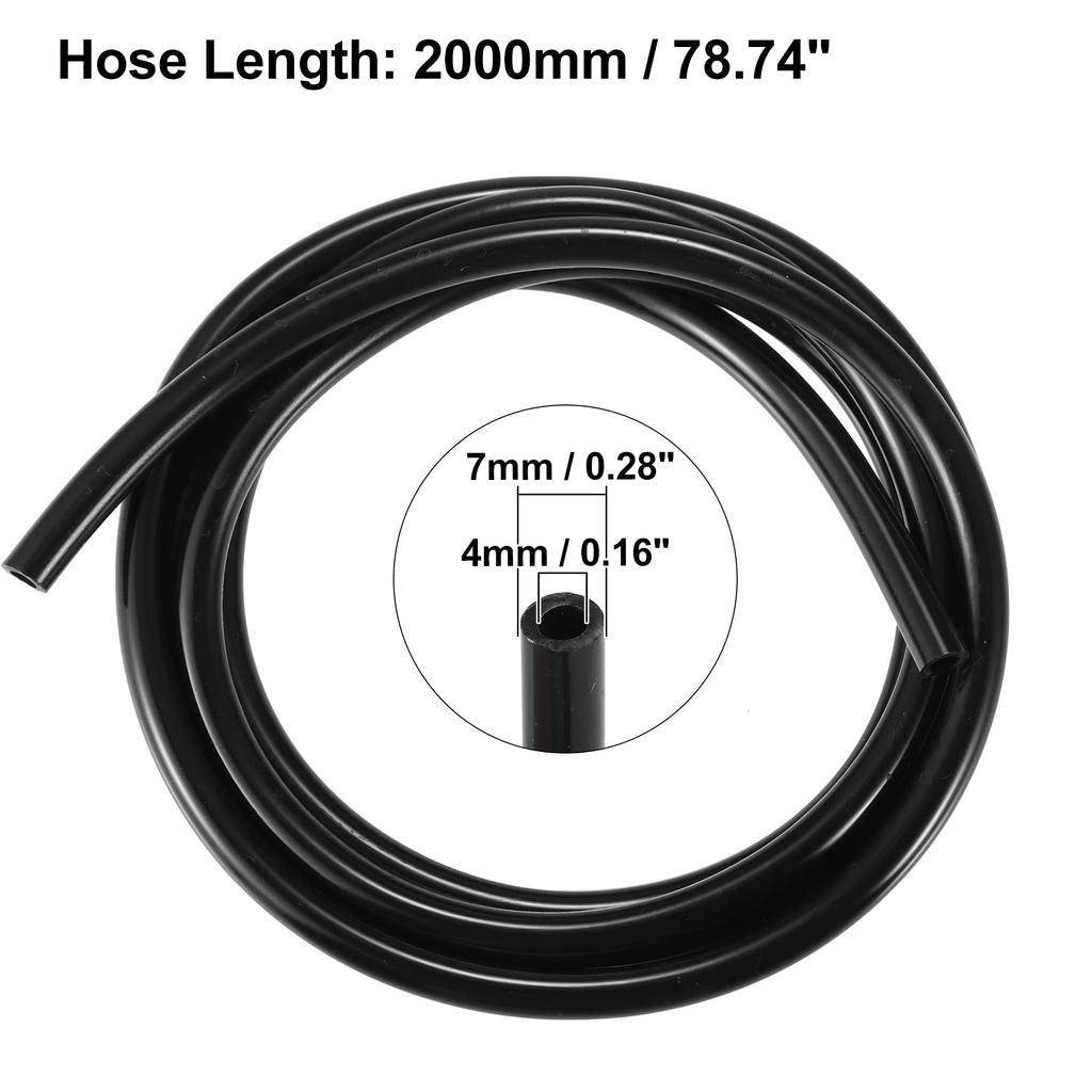 ACROPIX Windshield Wiper Washer Nozzle Jets for nis san Compatible with Note Black 7pcs