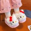 New Autumn/Winter Cartoon Kids' Cotton Slippers - Adorable Non-Slip Parent-Child Home Shoes
