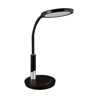 Lampka Biurkowa LED 9W Z Regulacją Światła I Włącznikiem Dotykowym Czarna SAMUEL Ideus 04174
