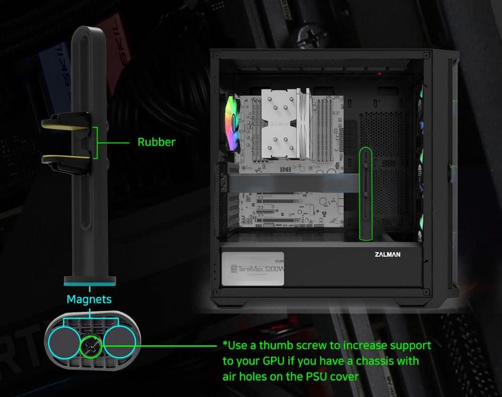 ZALMAN Graphic Card Holder CS8556 ZM-VS1