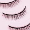 5Pairs False Eyelashes Natural Perfect Fitting Artificial Fiber Cross Short Makeup Extensions Eye Lashes for Dressing Room