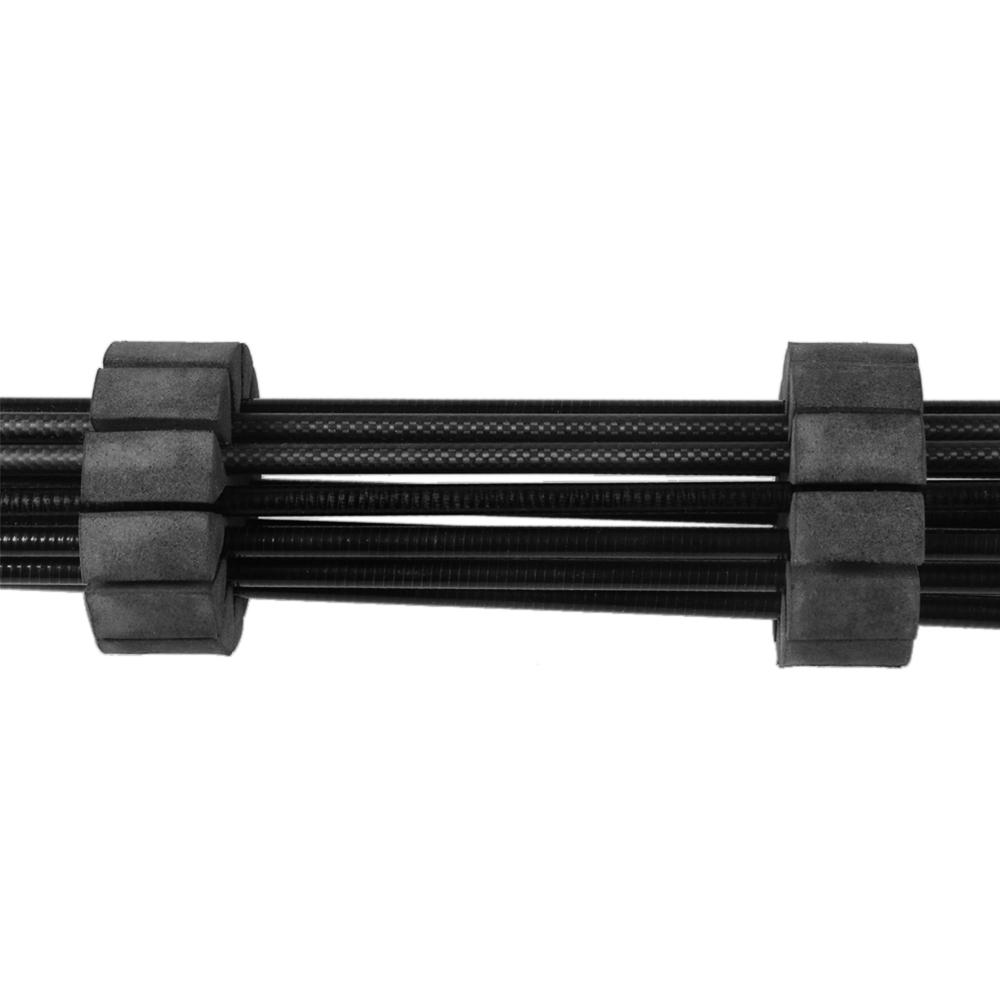 Teleskopischer Bogenschießpfeilkoffer Trägerrohr mit 2 Stück Schaumstoff-Pfeilhaltern