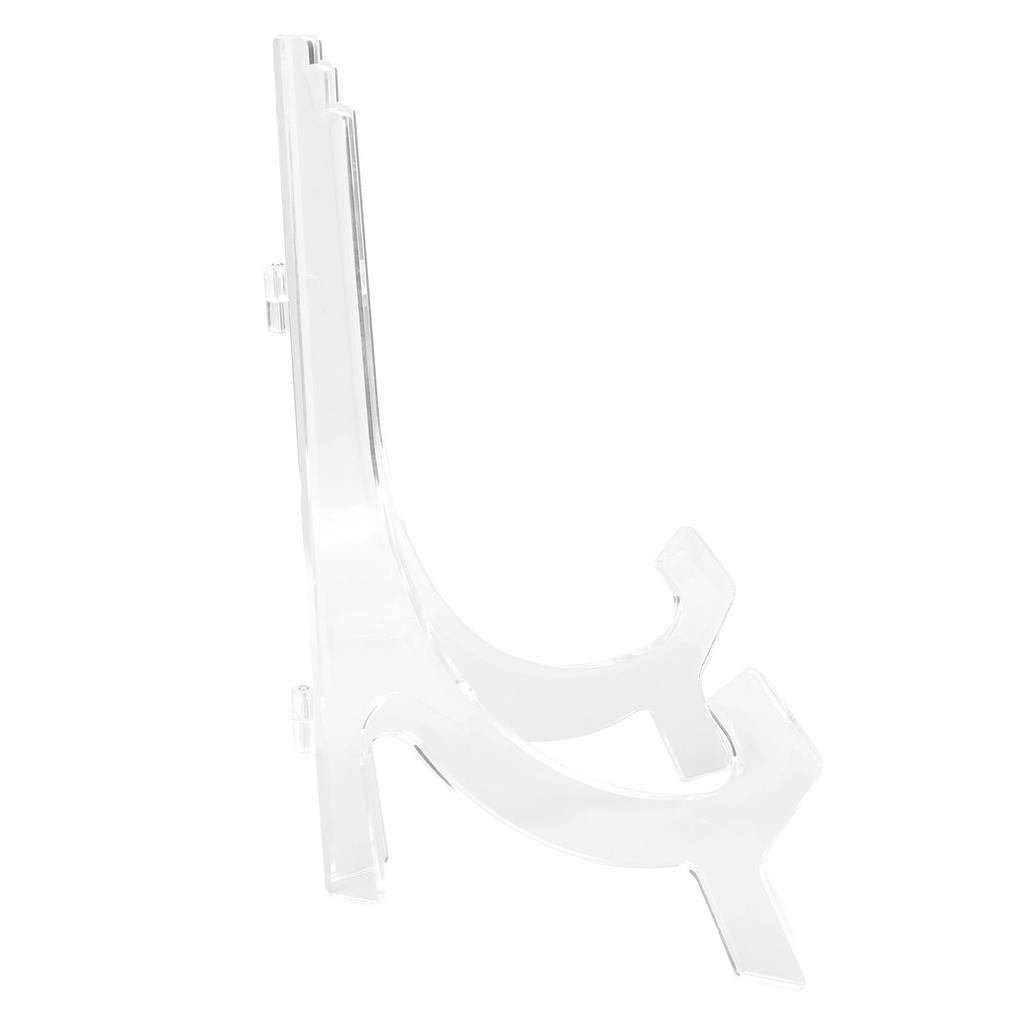 Runde Uhr Steht Acryl Zertifikat Display Halterung Rack-Home Ornament für Fotoalbum